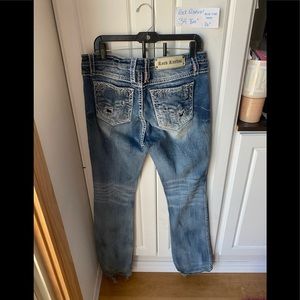 Rock Revival size 34 “Evie” easy boot cut jeans